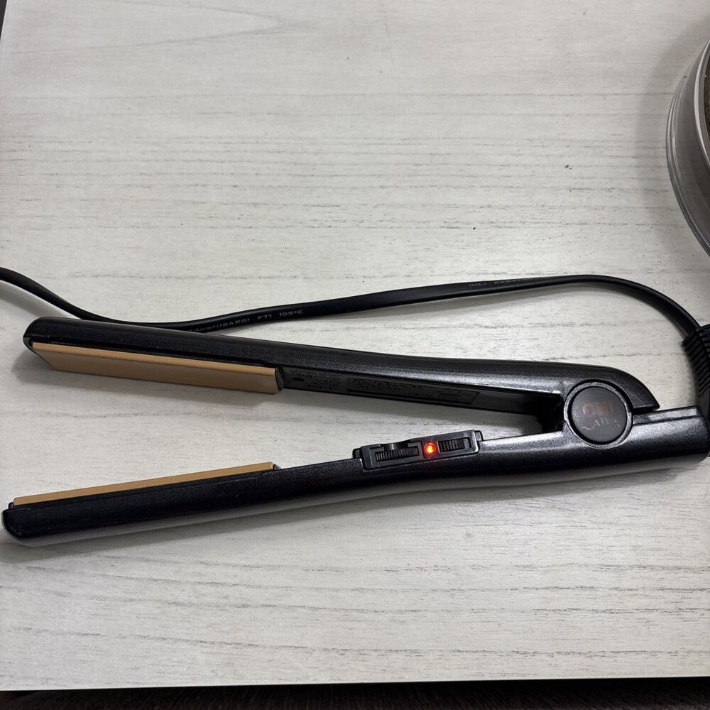 CHI Air Tourmaline Ceramic Hair Straightener – Flat Iron – 1” Plates – EUC